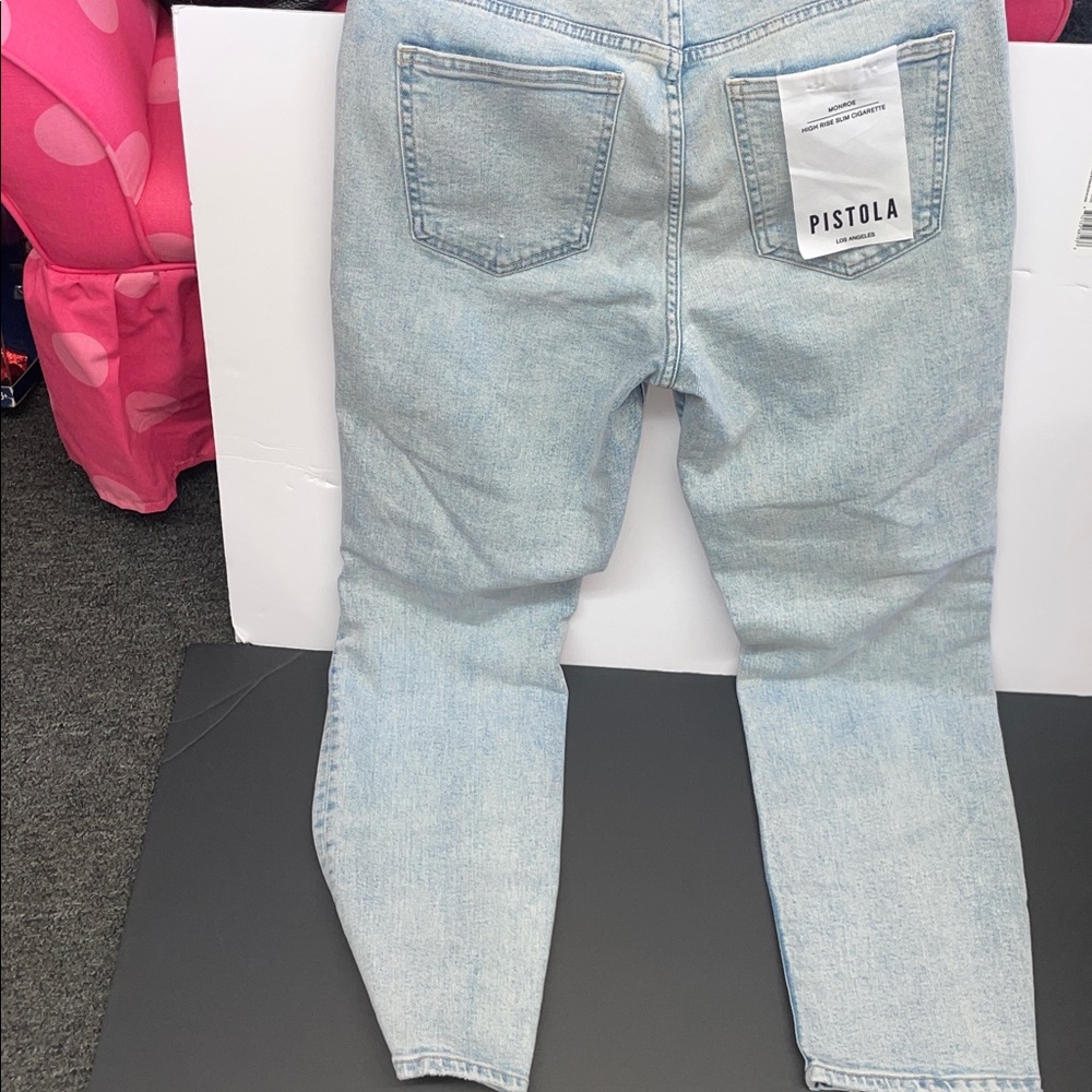 NWT Pistola ‘Monroe’ High Rise Slim Jeans - Picture 8 of 11